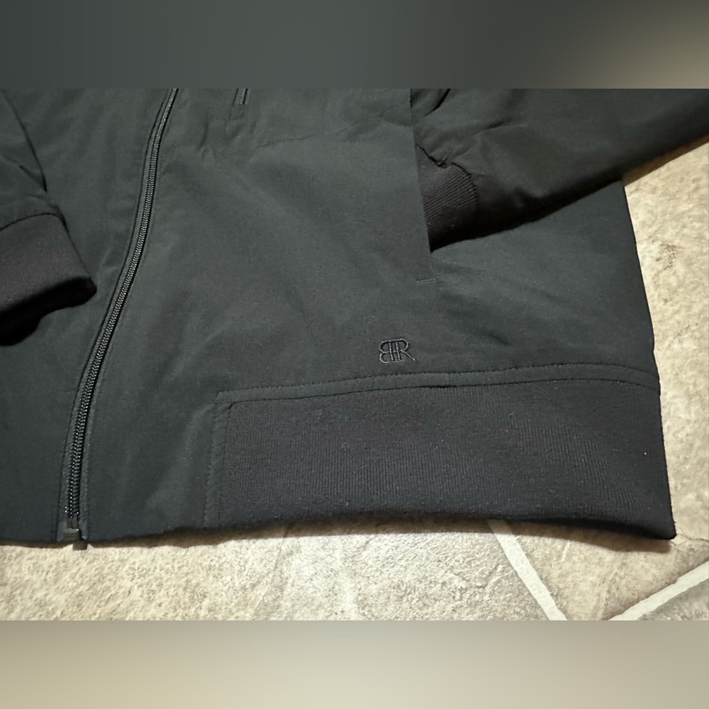 Banana Republic Women's Classic Black Bomber Jacket - Picture 6 of 8